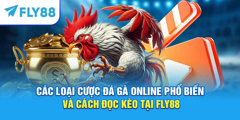 Cá Cược Đá Gà Online – Hướng Dẫn Chơi, Kinh Nghiệm Thắng Lớn 4 Các loại cược đá gà online phổ biến và cách đọc kèo tại Fly88